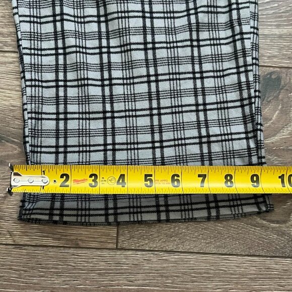 NAUTICA Gray Black Fleece Drawstring Pajama Pants Size XL - Picture 3 of 12